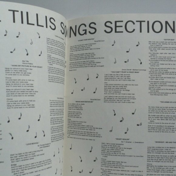 Mel Tillis Souvenir Program SIGNED 34 Pages 1976 - Picture 5 of 6